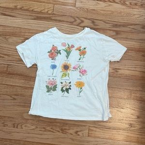 Flower Types Oversized T-Shirt